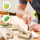 🧩 Montessori Tetris 3D™ – Quebra-Cabeça Educativo de Madeira