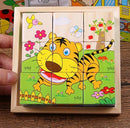 Blocos de madeira - Puzzle