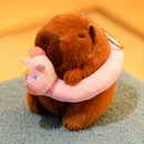 Capivara de pelúcia - 12cm