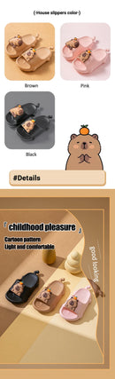 Chinelo Infantil Capivara
