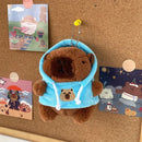Capivara de pelúcia - 12cm