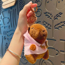 Capivara de pelúcia - 12cm