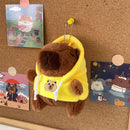 Capivara de pelúcia - 12cm